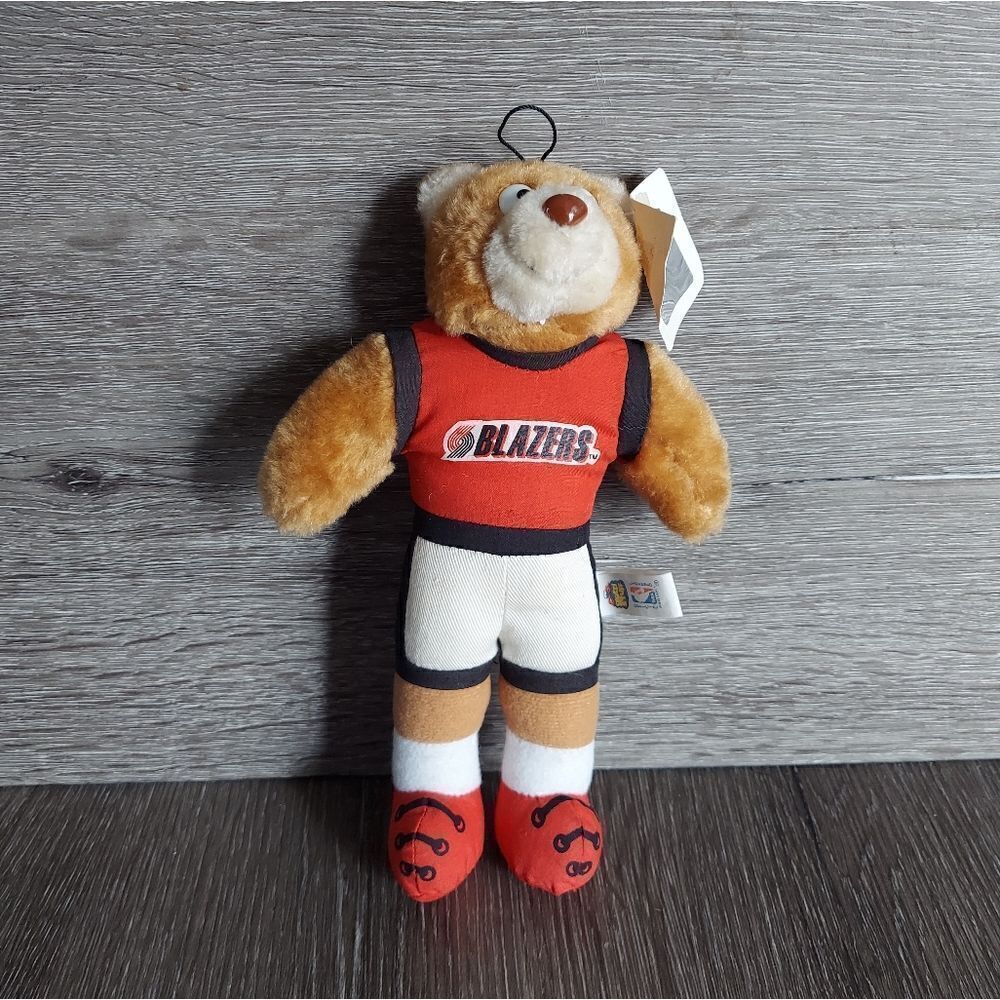 1993 Portland Trail Blazers NBA Basketball 9" Plush Bear